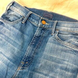 MOTHER Jeans The Hustler Ankle Fray sz 27